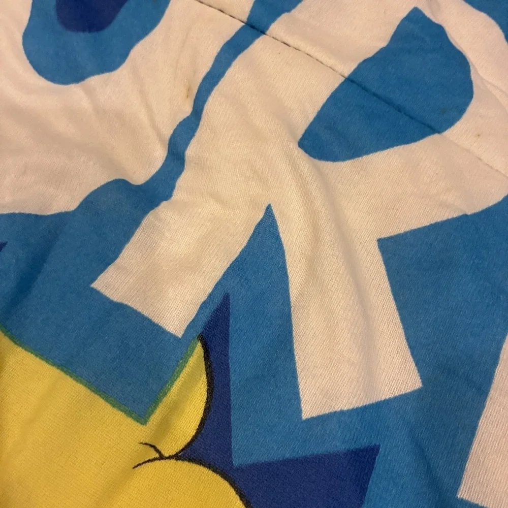 Vintage SMURF Sleeping/Slumber Bag Birthday Party 1980s